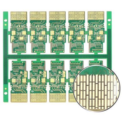 10-layer printed circuit board