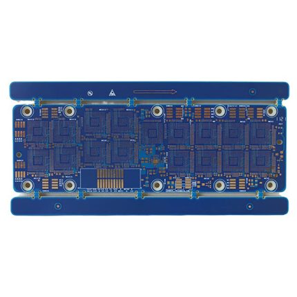 14-layer 3-step semiconductor test board PCB manufacturing