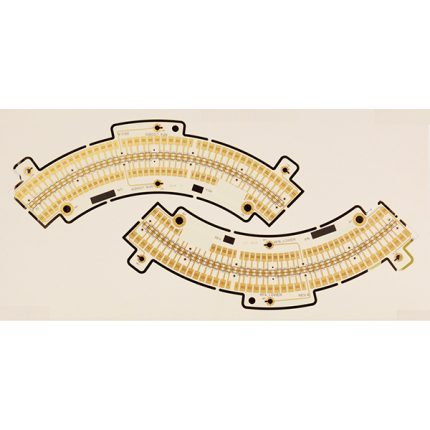 RF transceiver printed circuit board fabrication