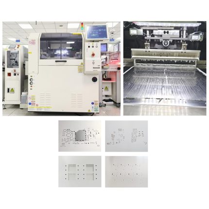 stencil printing for efficient solder paste